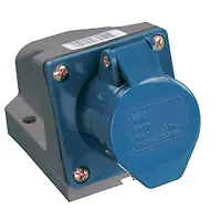 Розетка 123 стационарная 2P+PE 32A 220V IP44 ИЭК (10) арт.PSR11-032-3