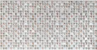 Панель ПВХ Мозаика Коллаж серый 960 х 480 мм (1уп.-10шт.) "Грейс"