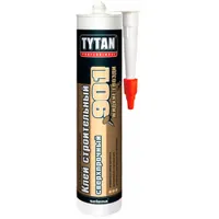 Клей строительный сверхпрочный бежевый 390 гр TYTAN Professional №901