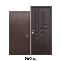 Дверь мет. Гарда mini  венге  960*1800 левая  