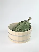 Шайка 10л с пласт. вставкой, веревочные ручки г.Йошкар-Ола