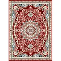 Ковер OSCAR 2,5х4,0 прямой Q827A RED / RED