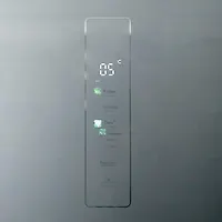 Холодильник Centek CT-1744 NF Gray Glass total NF <415л (148л/267л)> 