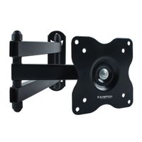 Кронштейн наст. LED/LCD телевизоров Kromax DIX-15 black, 10 шт./уп. (20202)