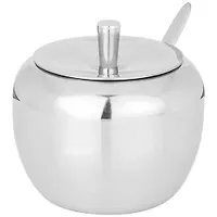 Сахарница agness с ложкой 400 мл 9,5х9,5х10cm 912-046