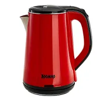 Чайник "ЯРОМИР" ЯР-1059 пластик двойная стенка, красный, 1500Вт, 1,8л