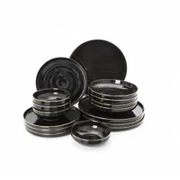 Набор столовый BLACK GOLD 16пр (4 персоны) арт.DM3017