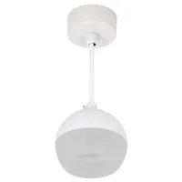 LIGHTING Светильник 4012 подвесной под лампу GX53 белый IEK