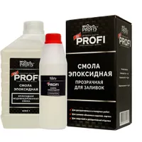 Смола эпоксидная Der Profi прозрачная для заливок 1,35 кг