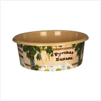 Таз "Русская банька" 20л М2560
