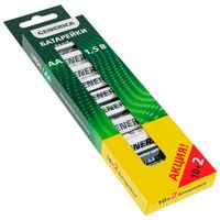 Батарейка щелочная Alkaline LR06/AA (10+2шт/кор) ПРОМО GENERICA ABT-LR06-ST-B12-G