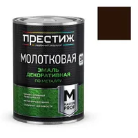 Эмаль с молотковым эффектом черная "Престиж" 0,8 кг.
