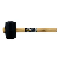 Киянка Ultima, деревянная рукоятка, 450 г, черная резина (1 уп-12 шт,1 кор-36 шт) арт.121042