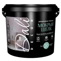 Штукатурка декоративная DALI-dekor Мокрый шелк, ведро 5 кг
