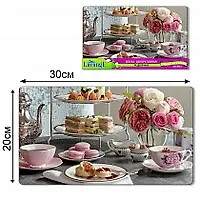 Доска разделочная малая LARANGE 20x30см (стекло 4мм) (КОР-20ШТ) 8191499