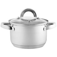 BE-111/2 Кастрюля из нерж стали со стеклянной крышкой (d=18; 3,0 л) (6)