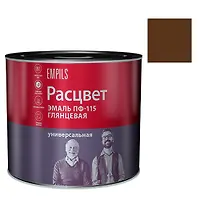 Эмаль "Расцвет" "Универсальная" коричневая 1,9 кг. (7163)