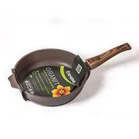 Сковорода 22см АП Гранит brown со съемной ручкой арт.022806
