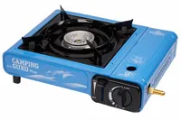 Плита газовая портативная CAMPING GURU PLUS (TS-233) c переходником, «Tourist»