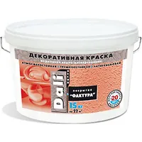 "DALI - dekor" декоративная краска "Фактура" S-W (мини рельеф),ведро 15кг (20430)