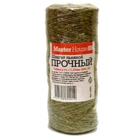Шпагат льняной Прочный (бобина) 500 м 1.0 мм (60362) "Мастер Хаус"