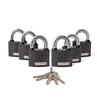 Замки навесные Apecs PD-01-50-Blister (6Locks+5Keys)