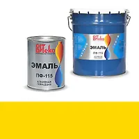 Эмаль ПФ-115 (Желтая 0.8 кг "Витеко")