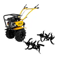 Мотоблок DPT-470S-PRO, 7 л.с., ремен.сцеп, фрез 3х4, ШОМ, передачи 4В/2Н// Denzel арт.56445