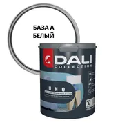 Краска Dali Collection UNO - 0,9 л. База А - краска для стен и потолков (65156)