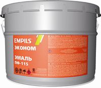 Эмаль ПФ-115 EMPILS серия ЭКОНОМ  (голубая 10 кг.  на дону) (2398)