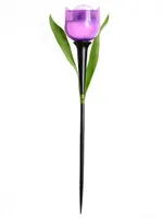 Садовый светильник на солнечной батарее USL-C-453/PT305 PURPLE TULIP (UL-00004278)