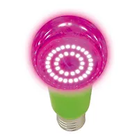 Лампа светодиодная для растений. Форма "A" LED-A60-15W/SPSB/E27/CL PLP30GR (UL-00004582)