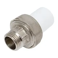 Муфта комбинированная разъемная Рвк ПП D25-1/2" наружная резьба