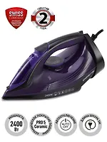 Утюг PIR 2487AK 3m (POLARIS), Черный/фиолетовый