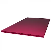 Сотовый поликарбонат ULTRAMARIN 8 (мм), Гранат 6х2.1 (м)