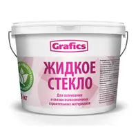 Жидкое стекло 3кг.  GRAFICS