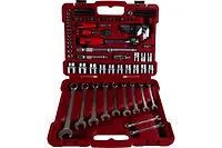 Набор слесарно-монтажный, с квадратами 1/42", 1/2" и 5/16", 112 пред. MATRIX PROFI 13586