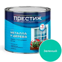 Эмаль ПФ-115 для металла и дерева зеленая 1,9 кг