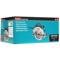 Пила дисковая MAKITA HS7600 (1200 Вт, 185х30мм, 64мм, 3,9кг, коробка)