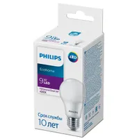 Лампа светодиодная Philips 9Вт 720лм E27 A60 840