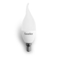 Светодиодная лампа Sweko 42 серия 42LED-C35-10W-230-4000K-E14-T