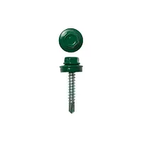 Саморезы кровельные 5,5 х 19 зеленый мох RAL 6005 (5000 шт) г.Самара