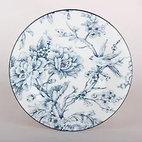 Тарелка десертная 20см, Blue garden ZX2561-80FP