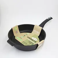 Сковорода 260мм АП "Granit Perfection black gold", с несъемной ручкой арт.02-2653-200