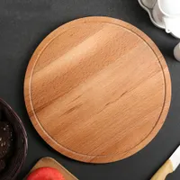 Доска разделочная "Круглая" большая, массив бук, d=30см арт.1801068 г.Екатеринбург