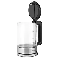 Чайник Centek CT-0032 стекло 1.7л, 2200Вт, Внутр.LED подсветка, Быстрое кипячение, Фильтр от накипи.