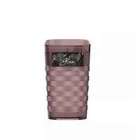 Стакан для зубных щеток Glam шоколад С15903 Полимербыт