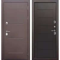 Дверь мет.ISOTERMA 11 см МЕДНЫЙ АНТИК/ТЕМНЫЙ КИПАРИС 860 правая _КЛИМАТИЧЕСКАЯ г.Йошкар-Ола