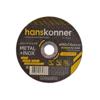Диск отрезной по металлу Hanskonner 150х1,6х22,23 H9020-150-16