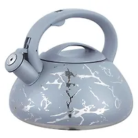 ALPENKOK AK-540 Чайник из нерж.стали 3л,со свистком,индукционное дно(12)
